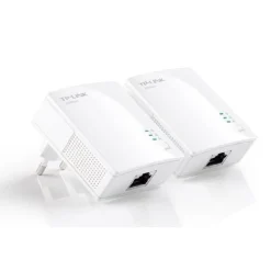 2 ADATTATORI RETE POWERLINE ETHERNET 200Mbps MINI PER SKY ON DEMAND TL-PA2010KIT