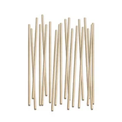 120 BASTONCINI IN LEGNO NATURALE LAVORETTI ATTIVITÀ CREATIVE STECCHETTE 5X150 MM