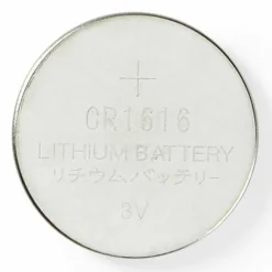 5 BATTERIE CR1616 3V PILE A BOTTONE PER OROLOGI TELECOMANDI APPARECCHI MAXTECH