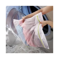 3 BORSA A RETE CON ZIP CERNIERA 40x50 CM PROTEGGI LAVA CAPI DELICATI BIANCHERIA