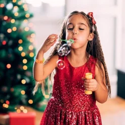 6 BRACCIALETTI ANTISTRESS ARCOBALENO BOLLE ARIA IN SILICONE GIOCO BAMBINI ADULTI