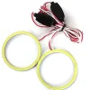 8 CM LED COB CIRCOLARE AUTO 12V 10W FARO FARI OCCHI D'ANGELO ANELLO LUMINOSO