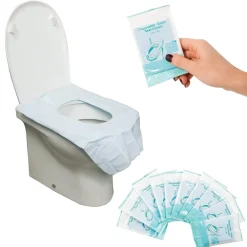 120 COPRIWATER WC CARTA MONOUSO COPRI WATER PROTEZIONE IGIENICI TOILETTE BAGNO