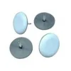 4 GOMMINI CON PUNTA PER PROTEZIONE PAVIMENTI GAMBE SEDIE DIAMETRO 19MM FELTRINI