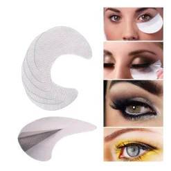 50 GUIDA PADS PATCH OCCHI ADESIVO DISCHETTI PER EYELINER OMBRETTO GATTO MAKE UP