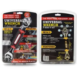 48 in 1 CHIAVE MULTIFUNZIONE UNIVERSALE CRICCHETTO ANGOLO FINO A 45° RUOTA 360