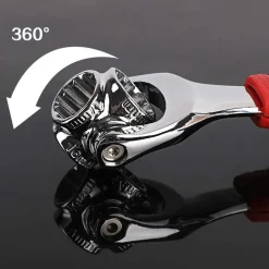 48 in 1 CHIAVE MULTIFUNZIONE UNIVERSALE CRICCHETTO ANGOLO FINO A 45° RUOTA 360