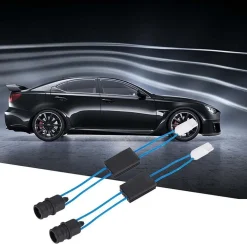 2 INDICATORE DI DIREZIONE CAMBUS FARI FRECCE A LED PER ATTTACCO T10 ADATTATORE