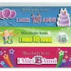 20 INVITO INVITI IN CARTA 16X7 CM BIGLIETTO BIGLIETTI PER PARTY FESTA 18 ANNI