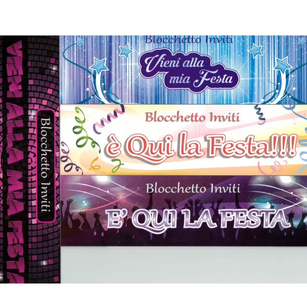 20 INVITO INVITI IN CARTA 16X7 CM BIGLIETTO BIGLIETTI PER FESTA PARTY MASCHILE