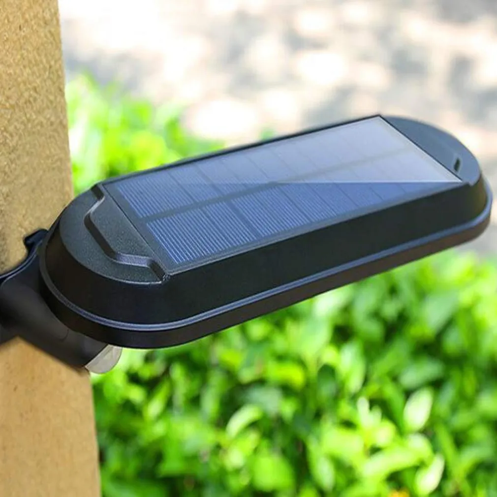 4 LAMPADA LED SOLARE DA ESTERNO GIARDINO FARETTO FOTOVOLTAICO SENSORE A 42 LED