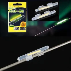 50 LUCE STICK PUNTA CLIP-ON 2.7-3.2MM BASTONI LUMINOSI CANNA PESCA INDICATORE