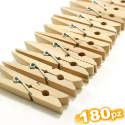 180 MOLLETTE PER DECORAZIONI BUCATO PANNI LEGNO STENDINO LAVAGGIO DECOUPAGE