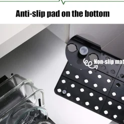 2 ORGANIZER DIVISORI SEPARATORI PER CASSETTI MOBILI CUCINA STOVIGLIE REGOLABILI