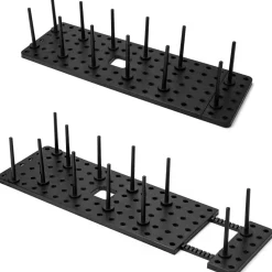 2 ORGANIZER DIVISORI SEPARATORI PER CASSETTI MOBILI CUCINA STOVIGLIE REGOLABILI