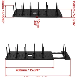 2 ORGANIZER DIVISORI SEPARATORI PER CASSETTI MOBILI CUCINA STOVIGLIE REGOLABILI