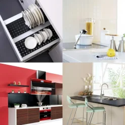 2 ORGANIZER DIVISORI SEPARATORI PER CASSETTI MOBILI CUCINA STOVIGLIE REGOLABILI