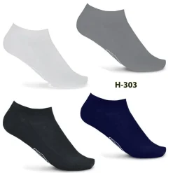 12 PAIA DI CALZINI CORTI IN COTONE COLLO BASSO FANTASMINI FITNESS SPORT DA UOMO