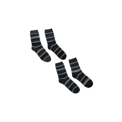 12 PAIA DI CALZINI DA UOMO MEZZA GAMBA COLORATI A RIGHE TG DA 40 A 46 MOD. A142