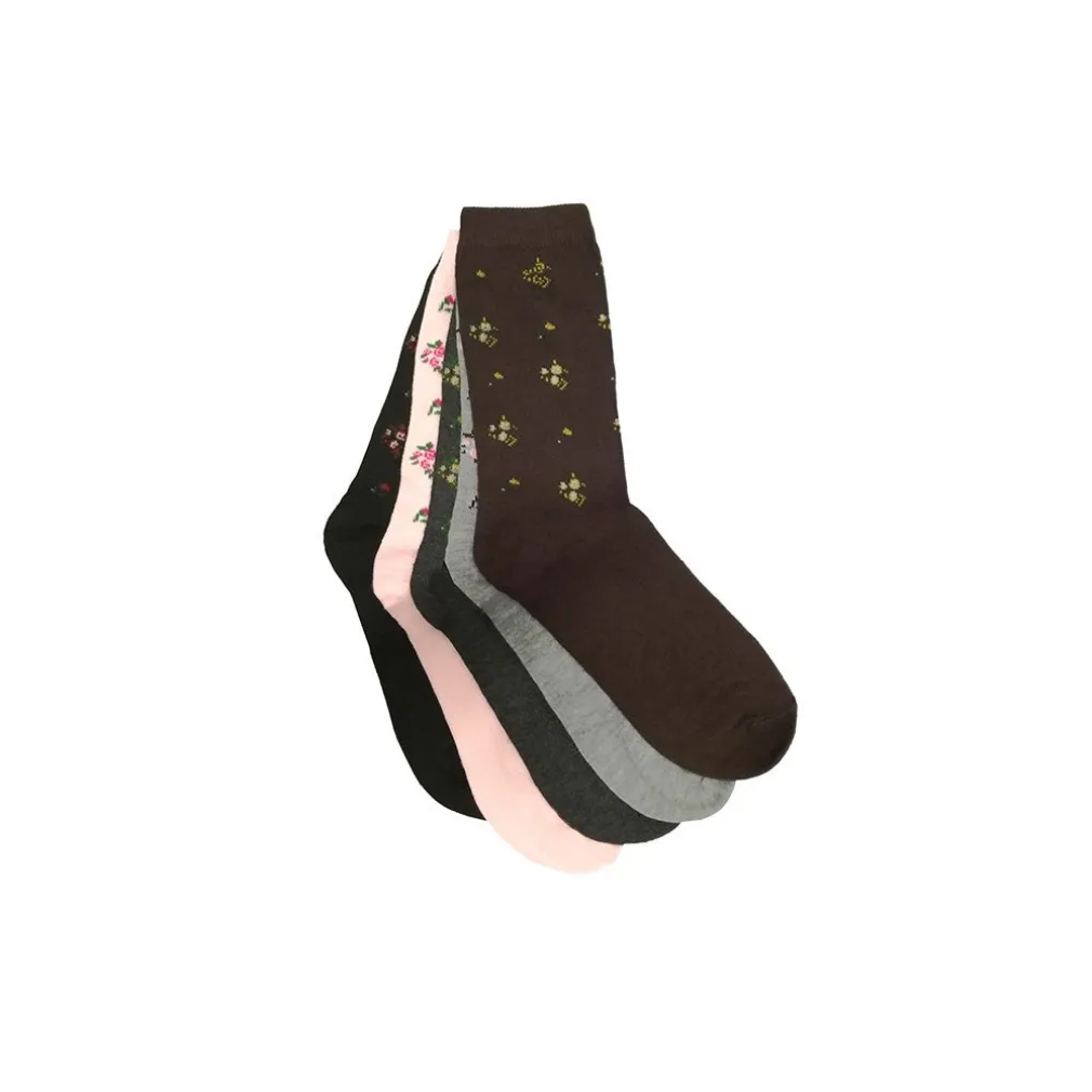 12 PAIA DI CALZINI DONNA MEZZA GAMBA IN COTONE MISURA DA 35 A 40 PW-1667