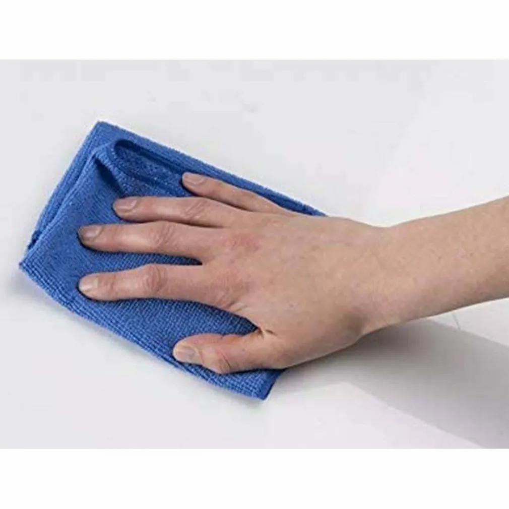 24 PANNI MICROFIBRA 30 X 30 CM PANNO PULIZIA MULTIUSO LAVAGGIO AUTO ASCIUGAMANO