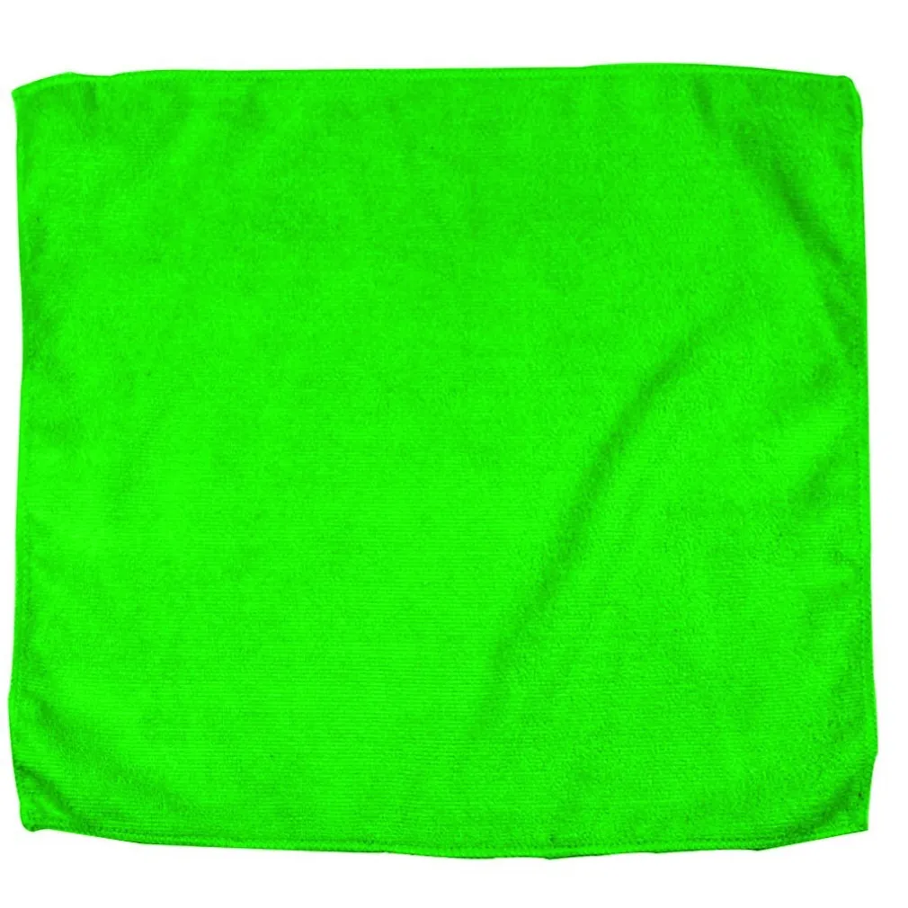 12 PANNI MICROFIBRA 35 X 35 CM PANNO PULIZIA MULTIUSO LAVAGGIO AUTO ASCIUGAMANO