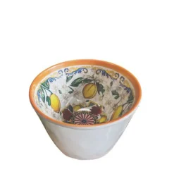 2 PEZZI INSALATIERA PICCOLA CIOTOLA CARRETTO SICILIANO CENTRO TAVOLA DECORAZIONE