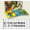 20 PEZZI QUADERNONI QUADERNONE QUADRETTI Q - 5mm CON MARGINE 1° 2° 3° ELEMENTARE