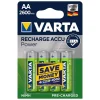 4 PILE VARTA STILO BATTERIE AA ALKALINE RICARICABILI 2600mAh NiMH HR6 1.2V ACCU