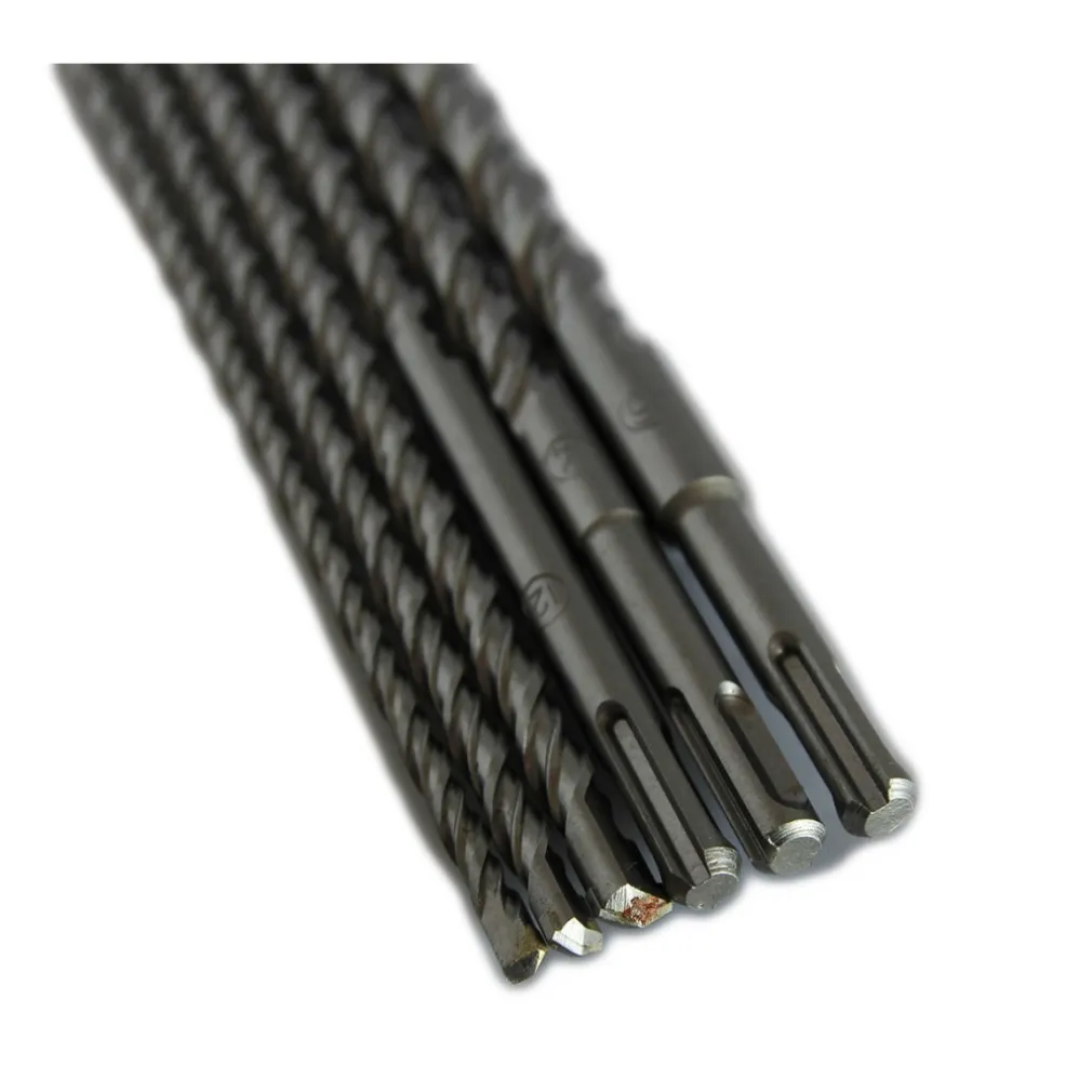 6 PUNTE MURO SDS DA 450 mm PER TRAPANO TASSELLATORE Ø 6, 8, 10, 12, 14, 16 mm