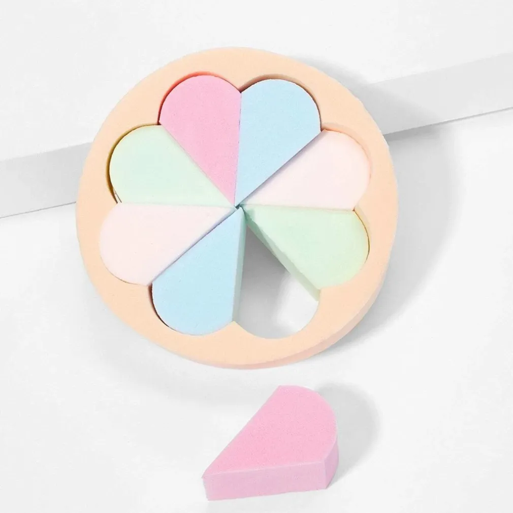 2 PZ FIORI SPUGNE CORRETTORE FONDOTINTA SFUMATURE MAKE UP SPUGNETTE CONTURING