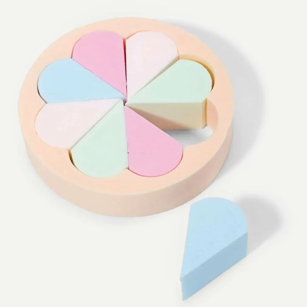 2 PZ FIORI SPUGNE CORRETTORE FONDOTINTA SFUMATURE MAKE UP SPUGNETTE CONTURING