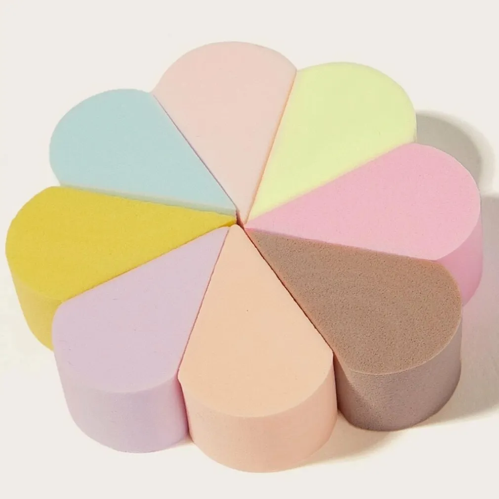 2 PZ FIORI SPUGNE CORRETTORE FONDOTINTA SFUMATURE MAKE UP SPUGNETTE CONTURING