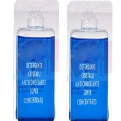 2 PZ. LIQUIDO MONODOSE 50ML LAVAVETRI ANTICONGELANTE DETERGENTE CONCENTRATO AUTO