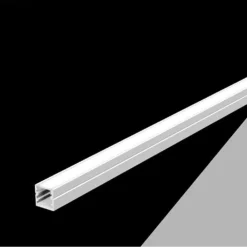 10 PZ PROFILO IN ALLUMINIO 2 MT LINEARE A PLAFONE SEZIONABILE STRISCIA LED AL-20