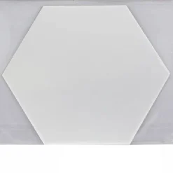 2 PZ SPECCHIO ADESIVO ESAGONALE ADESIVA MURALE ARREDAMENTO CASA 21X18X10CM 70875