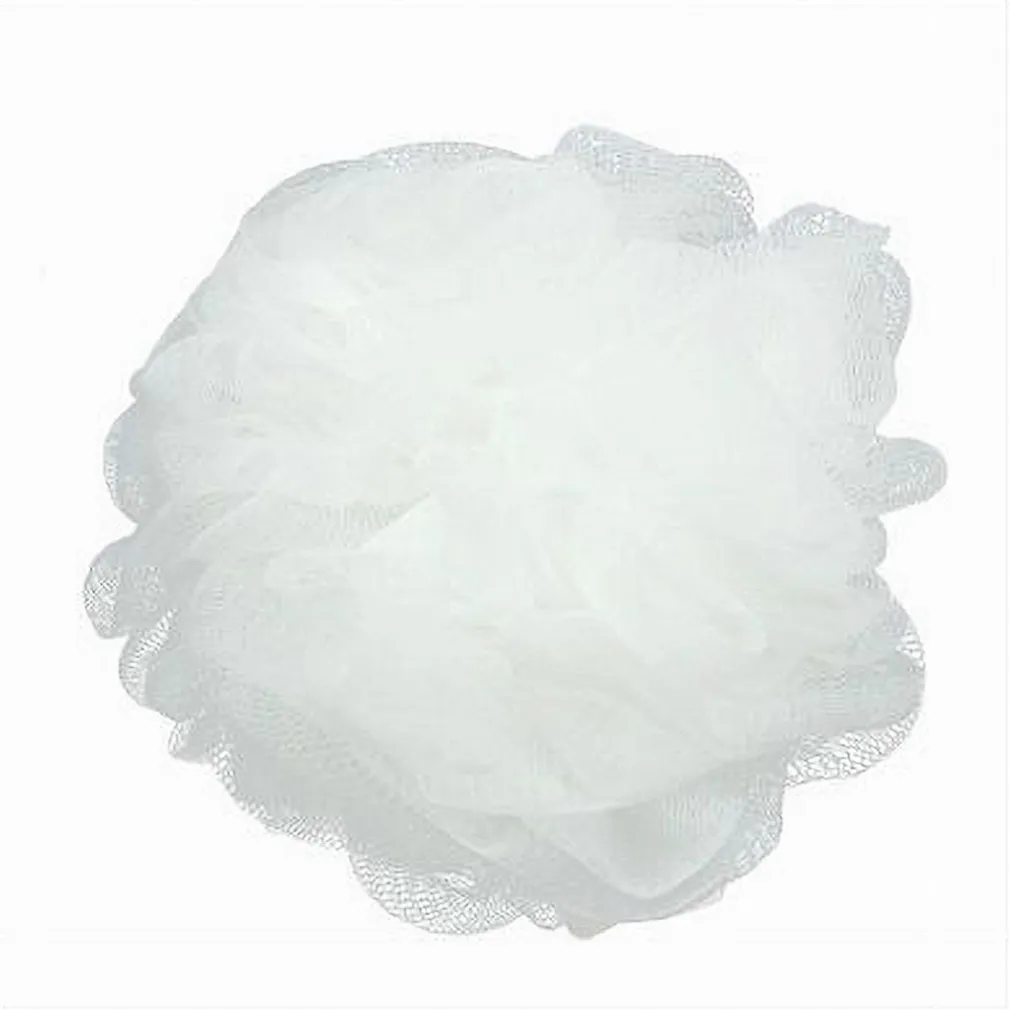 2 PZ SPUGNA A RETE SPUGNETTA DOCCIA BAGNO ESFOLIAZIONE PELLE CORPO BIANCA 79576