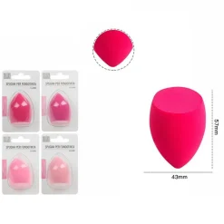 2 PZ SPUGNE CORRETTORE FONDOTINTA SFUMATURE MAKE UP SPUGNETTE CONTURING BEAUTY