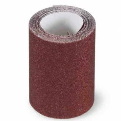 2 ROTOLI CARTA VETRATA ABRASIVA LUNGA 10 METRI GRANA P60 PER LEVIGARE SMUSSARE