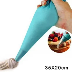 2 SACCAPOCHE RIUTILIZZABILE SACCA PASTICCERE SAC A POCHE CAKE DESIGN 35 X 20 CM