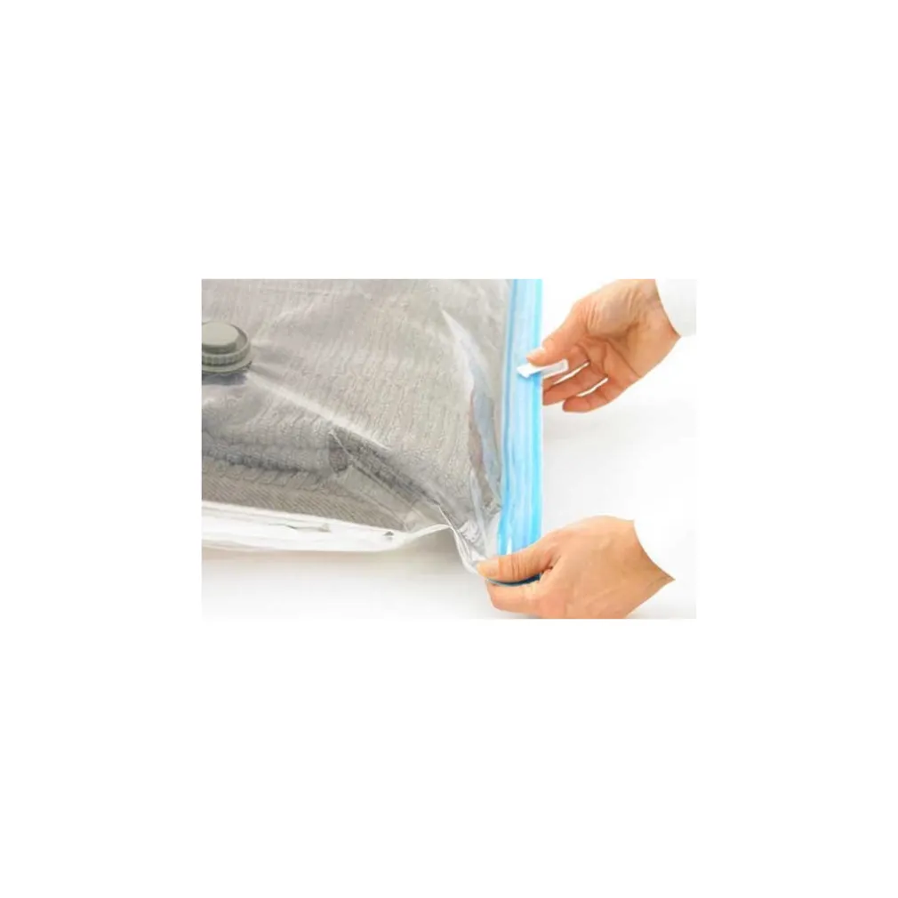 5 SACCHETTI BUSTE SOTTOVUOTO 60x80cm SALVA SPAZIO PER ABITI LENZUOLO BIANCHERIA