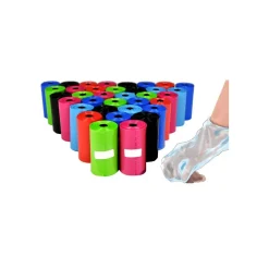 960 SACCHETTI IGIENICI BUSTINE PER ESCREMENTI CANI GATTI RACCOLTA FECI COLORATI