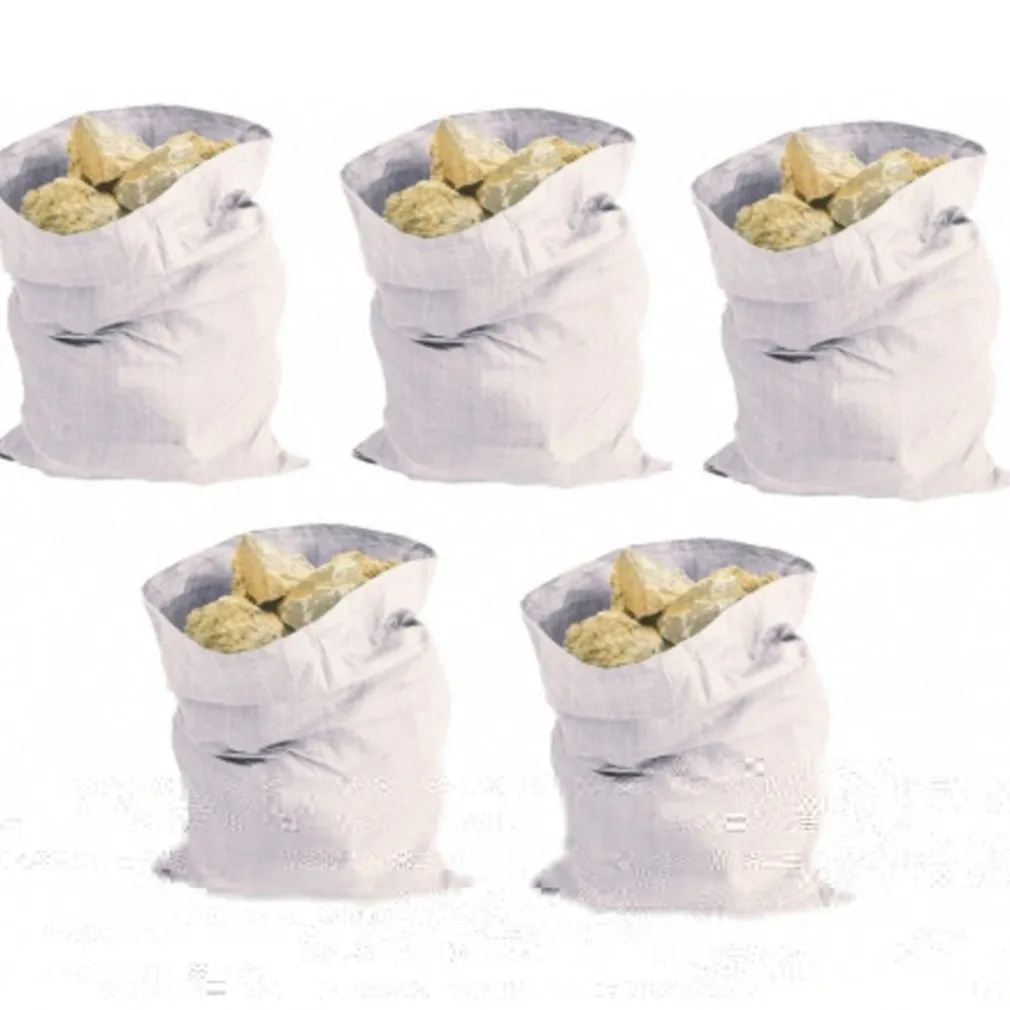 12 SACCHETTI RIUTILIZZABILI 55X85 TESSUTO INTRECCIATO RIFIUTI SPAZZATURA SACCHI