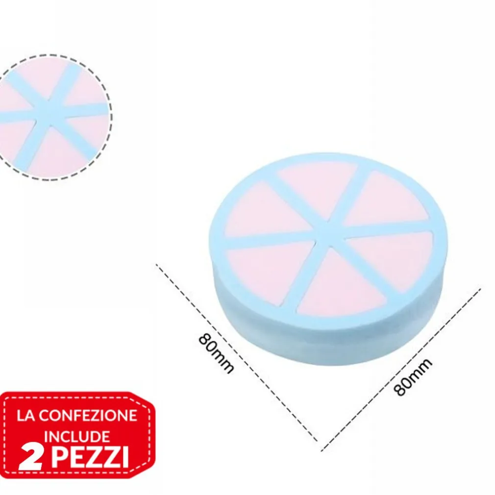 2 SET CON SPUGNE PER CORRETTORE FONDOTINTA SFUMATURE MAKE UP SPUGNETTE CONTURING