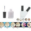 3 SMALTI UV COLLA ADESIVO BIANCO CARTINE DECORAZIONI GEL RICOSTRUZIONE NAIL ART