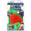 3 SPUGNE PRESINE MULTIUSO CON SETOLE MORBIDE SGRASSA STOVIGLIE ELIMINA BATTERI