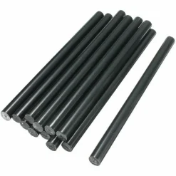 84 STICK COLLA A CALDO NERA RICARICA PER PISTOLA LUNGO 18 CM DIAMETRO 7 MM