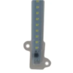 5 STRISCIE LED SMD 2835 RIGIDA BARRA PROFILO 15W 1 MT LUCE CALDA FREDDA 12V