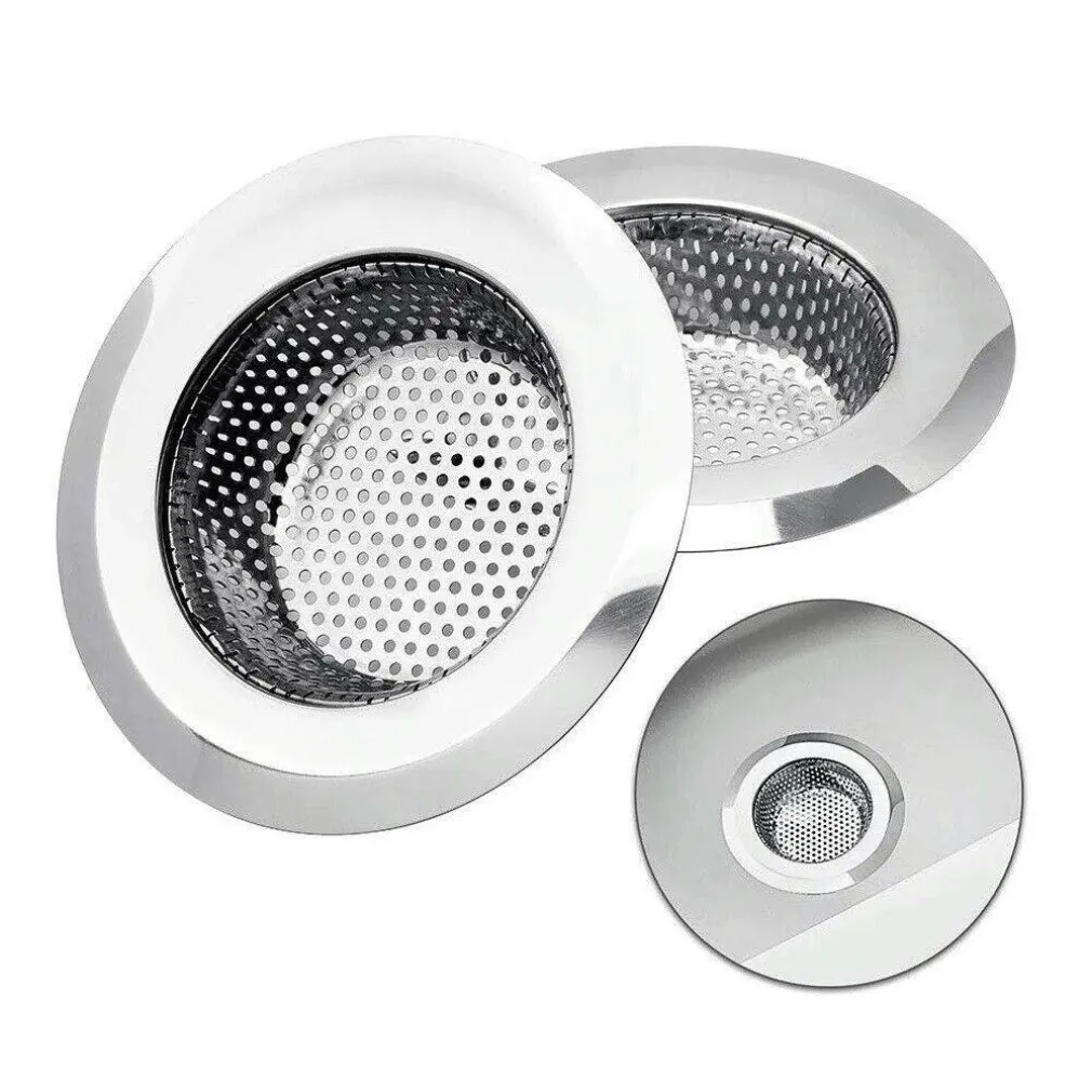 2 X FILTRI FILTRO PER LAVELLO CUCINA BAGNO DOCCIA SCARICO LAVANDINO 11,5CM 79533
