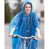2 X PONCHO IMPERMEABILE MANTELLO UNIVERSALE CON CAPPUCCIO MANTELLA PIOGGIA VENTO